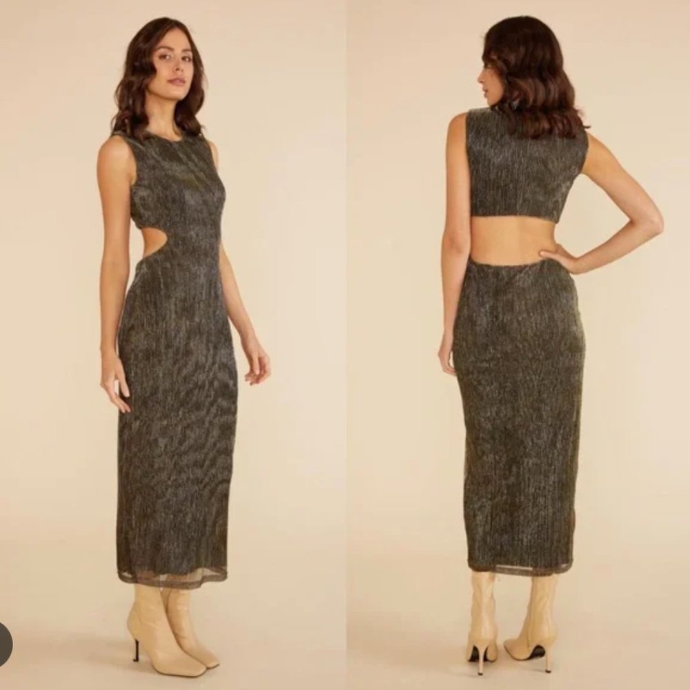 NWT MINKPINK EMORY MIDI DRESS